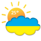 weather ukraine 아이콘