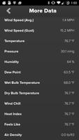برنامه‌نما Wind & Weather Meter عکس از صفحه