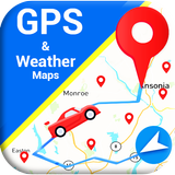 Maps Navigation and Direction - Weather Forecast ไอคอน
