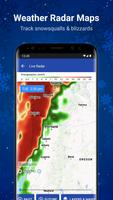 Live Radar & Weather Forecast capture d'écran 1