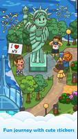 Sticker Art：Colorear y Puzzles Poster
