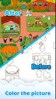 Sticker Art：Colorear y Puzzles captura de pantalla 2