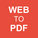 Convert web to PDF - Webpage to PDF Converter APK