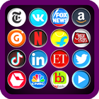 Navigateur Web: Social Shopping & News icône