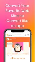 Website to app:convert/browser poster