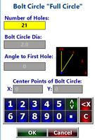 Bolt Circle Calculator اسکرین شاٹ 1