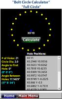 Bolt Circle Calculator capture d'écran 2