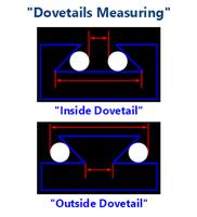 Dovetail Measuring Calculator Affiche
