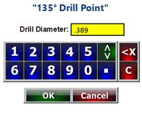 Drill Tip Length Calculator Screenshot 1