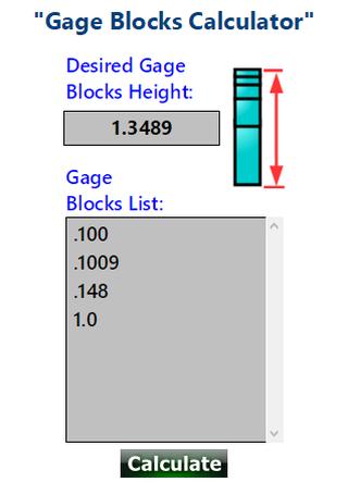 Gage Blocks Calculator APK for Android Download