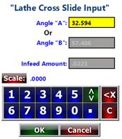 Lathe Cross Slide Calculator Screenshot 1