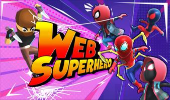 Web Rope Hero Battle Affiche