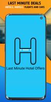 Last Minute Hotel Offers Plakat