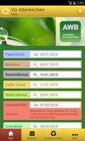 AWB Altenkirchen Abfall-App plakat