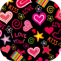 Valentine stickers