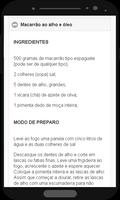 Receitas de Comidas capture d'écran 2