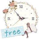 *sweet* 秒針つきアナログ時計ウィジェット free APK