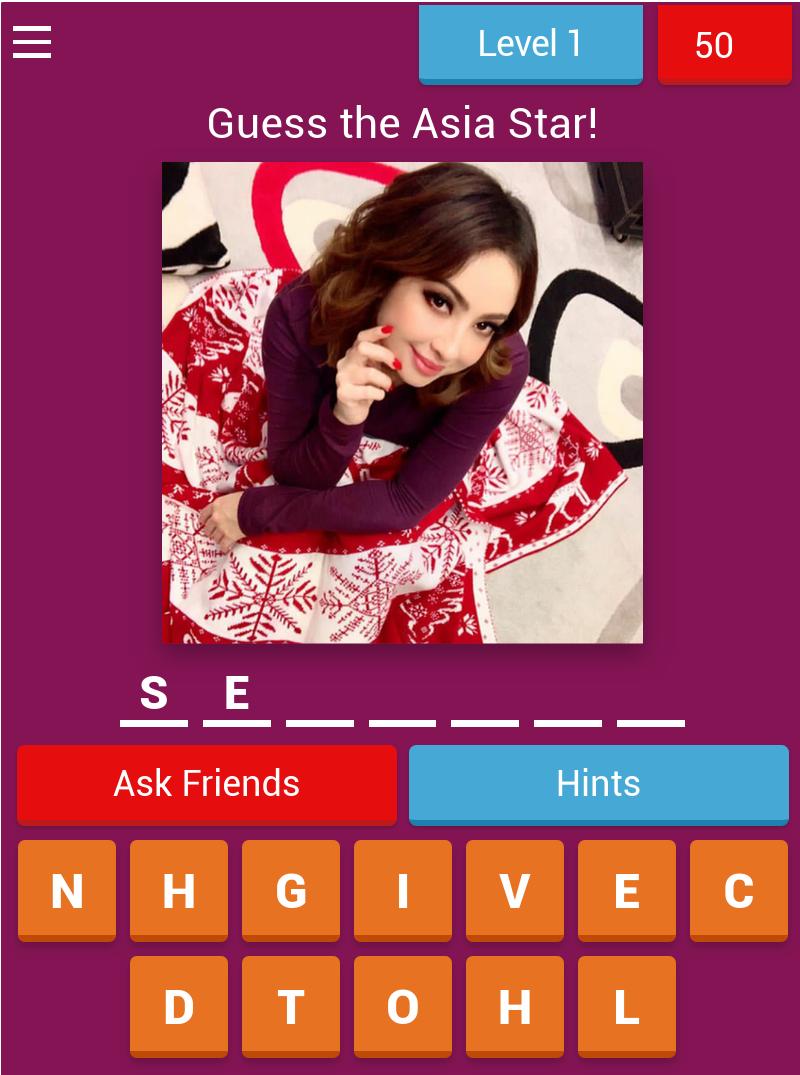 Guess the Asia Star for Android - APK Download