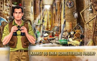 Antiker Tempel Wimmelbildspiel Plakat