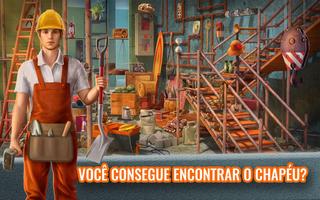 Construção: Objetos escondidos Cartaz