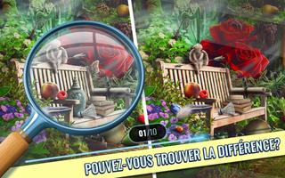 Jeux des Differences - Jardin Affiche