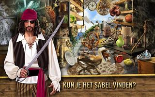 Schateiland Objecten Vinden-poster