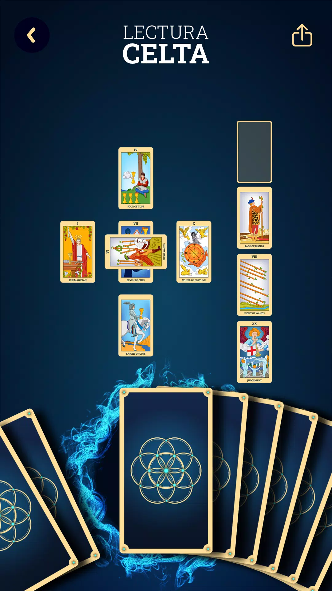 Download do APK de Lectura de Cartas Tarot Gratis Online en Español para  Android