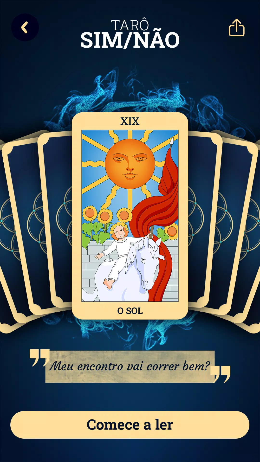 Obtenha Respostas com o Tarot Sim ou Não Online