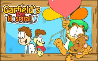 Hospital Animal de Garfield Poster
