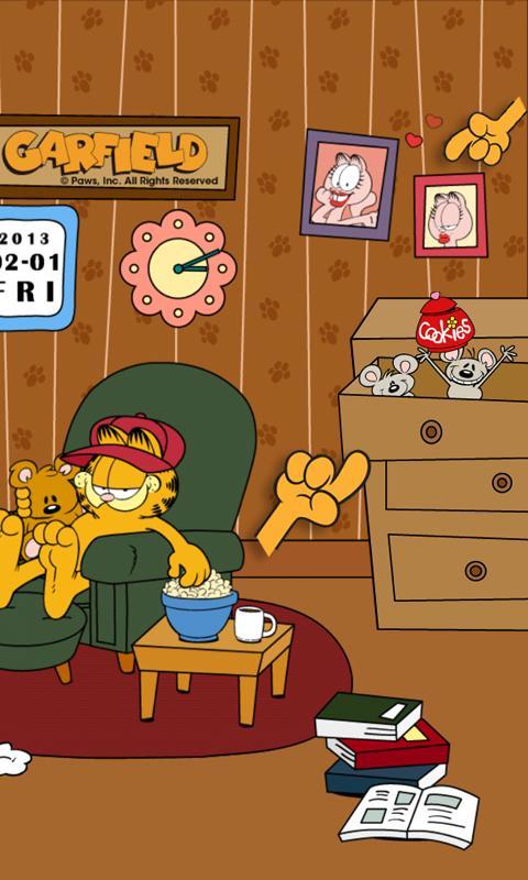Android 用の Home Sweet Garfieldライブ壁紙 無料版 Apk をダウンロード