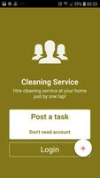 Cleaning services پوسٹر