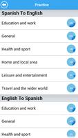 GCSE Spanish Vocab - OCR Lite скриншот 2