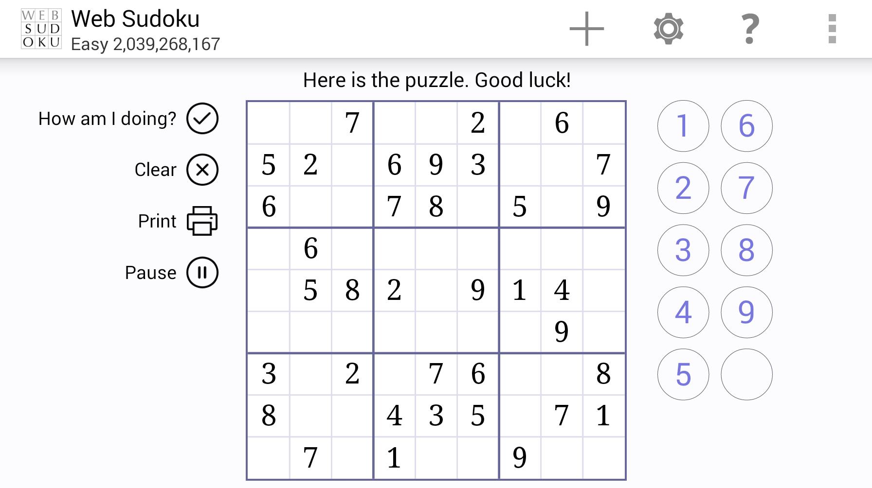 Web Sudoku for Android - APK Download