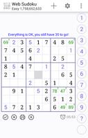 Web Sudoku screenshot 2