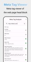 Metatag Analyzer पोस्टर