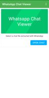 Chat Viewer for Whatsapp постер