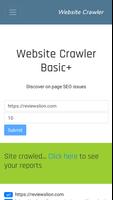 Website Crawler - On Page SEO Checker Basic+ تصوير الشاشة 1