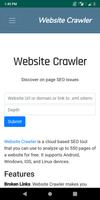 Website Crawler Affiche