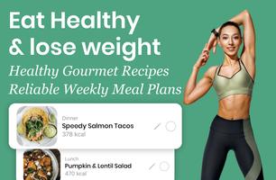 Healthy Recipes & Weight Loss Cartaz