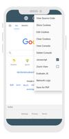WebView : Javascript, Cookie M تصوير الشاشة 3