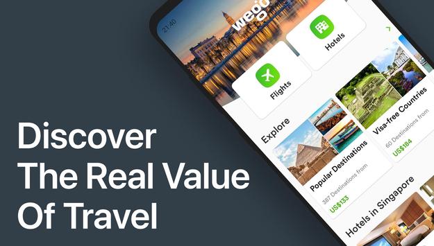 Wego Flights, Hotels, Travel Deals Booking App poster