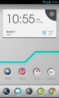 Button Theme 4 Apex Launcher Affiche