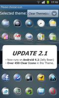 Clear Theme 4 GO Launcher EX স্ক্রিনশট 2