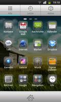 Plate Theme 4 GO Launcher EX Ekran Görüntüsü 1