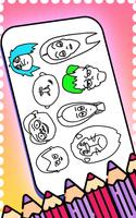 Wednesday Addams coloring book โปสเตอร์