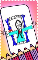 Wednesday Addams coloring book ภาพหน้าจอ 2