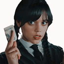Wednesday Addams Stickers APK