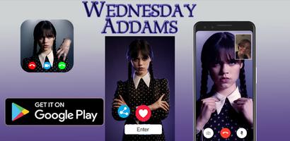 Wednesday Addams 2 Video Call Affiche