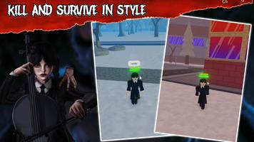 Wednesday Addams: Horror Game imagem de tela 3
