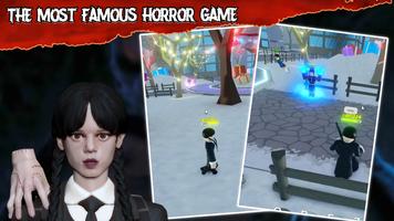 Wednesday Addams: Horror Game Cartaz